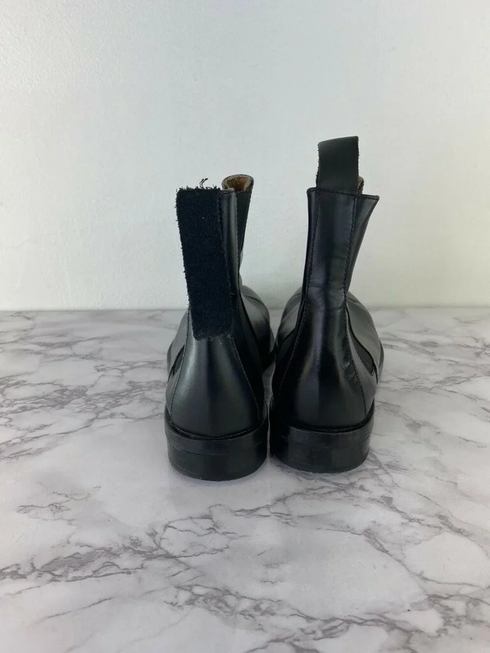Everlane Women's Black Leather Chelsea Ankle Boots Sz 6.5